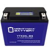 Mighty Max Battery YTX20L-BS Lithium Replacement Battery compatible with SeaDoo All Models GTX 4-TEZ, RXP 94-07 MAX4010159